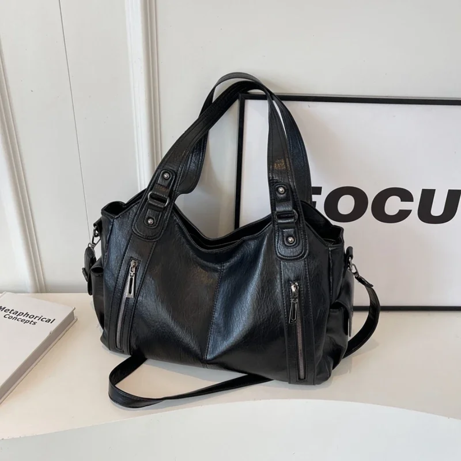 Chiara shoulder bag in subtle autumn tones