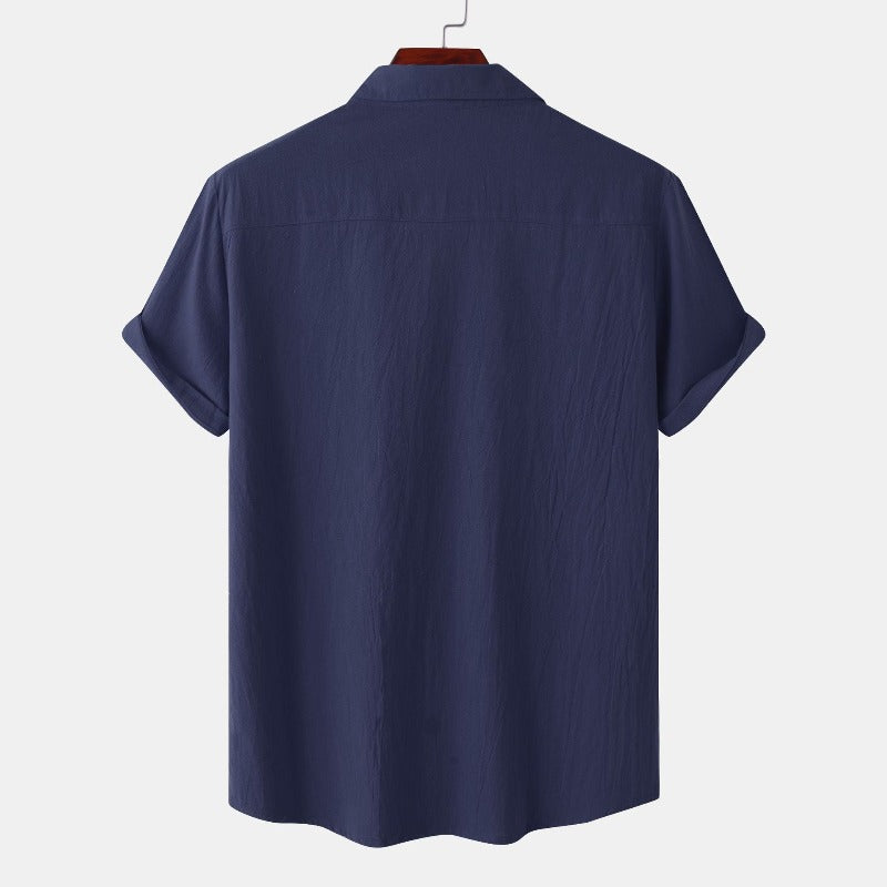 Camicia uomo Aureliano casual in lino