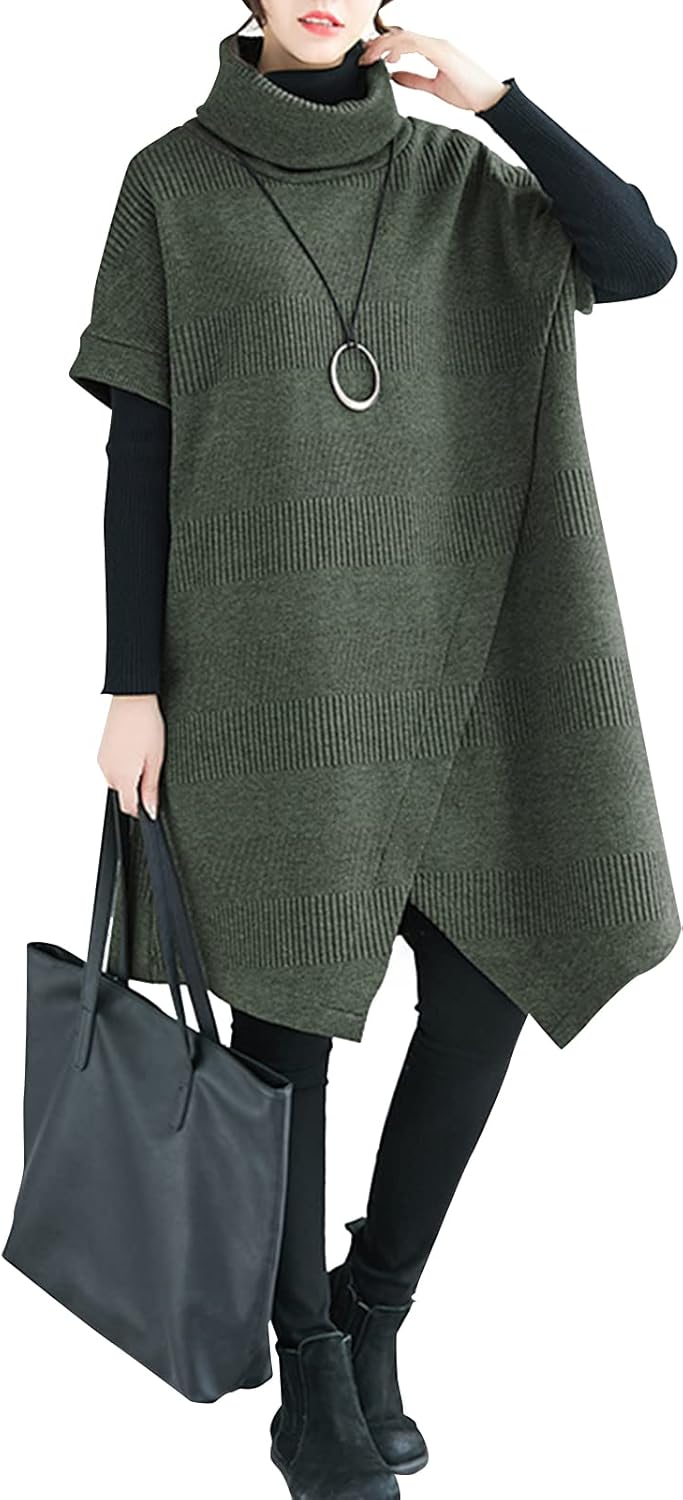 Abito donna Bellina con collo alto asimmetrico, silhouette fluida e dettagli raffinati per look moderni e femminili