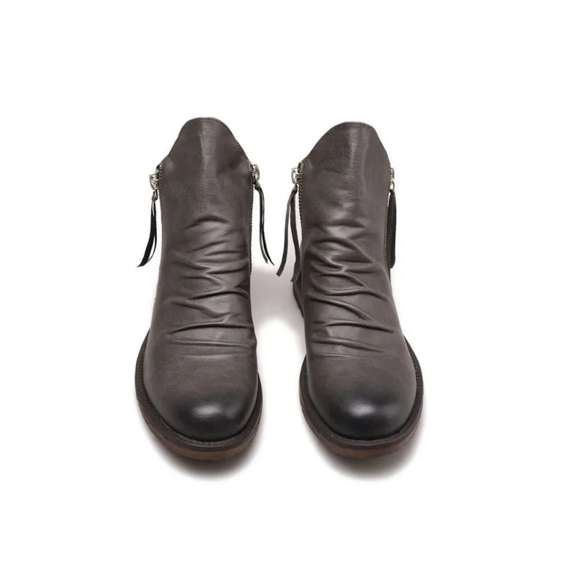 Stivaletti uomo Umberto in pelle sintetica, design Chelsea elegante