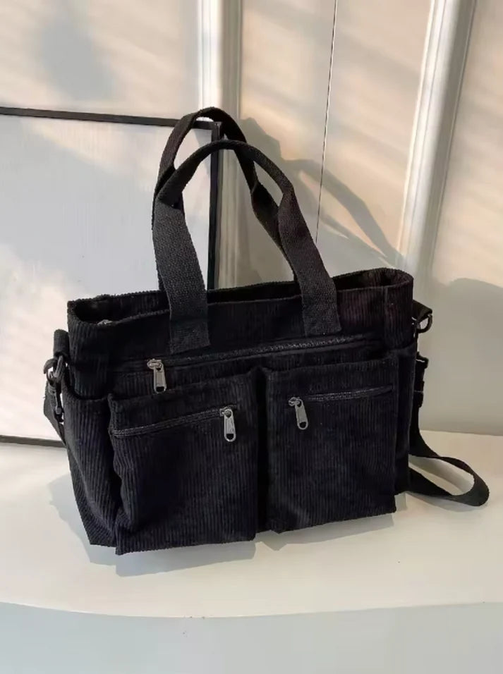 Borsa elegante donna doppia zip Sofia