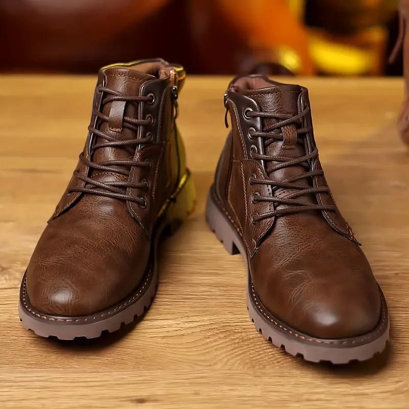 Stivaletti uomo Vincenzo alla caviglia, pelle elegante e linee pulite per outfit urbani e raffinati