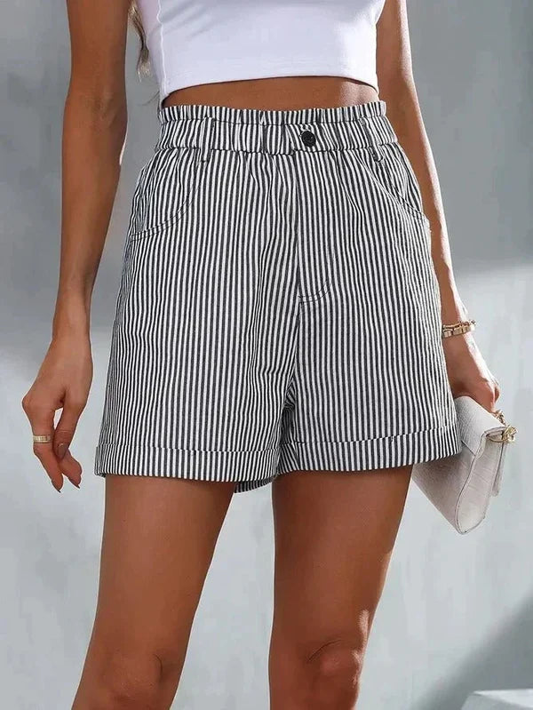 Vittoria | Pantaloncini casual a righe