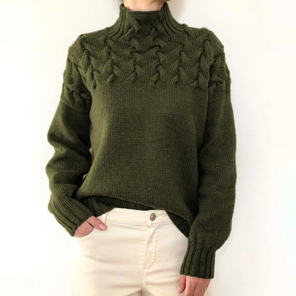 Noelia | Maglione donna a collo alto