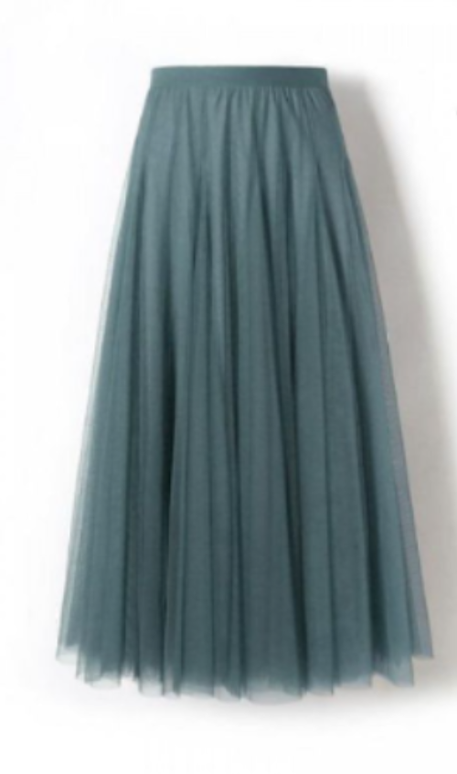 Gonna lunga Lesley stile tulle a strati per un look elegante e festivo