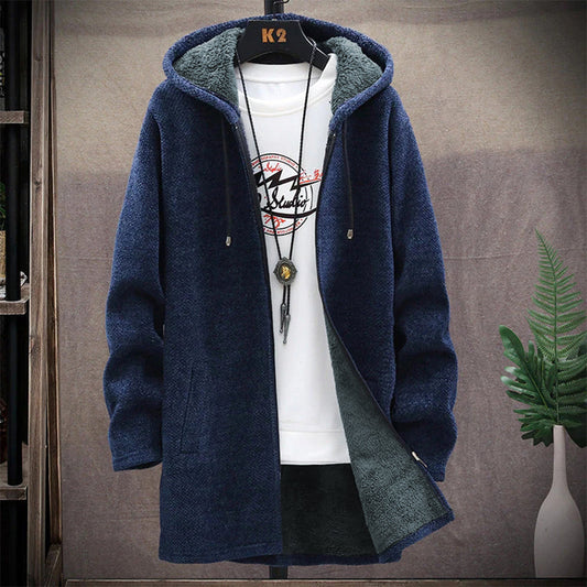 Felpa Emilio da uomo con cappuccio, comoda e moderna per autunno e inverno