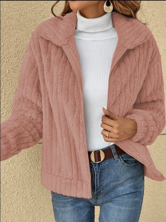 Giacca in pile Fabia donna