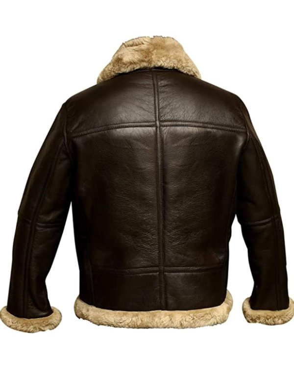 Giacca uomo Mauro effetto pelle con interno in pile morbido, colletto classico e tasche capienti, perfetta per look autunnali e invernali