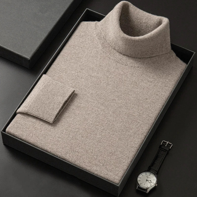 Maglione uomo Lorenzo dolcevita elegante e morbido