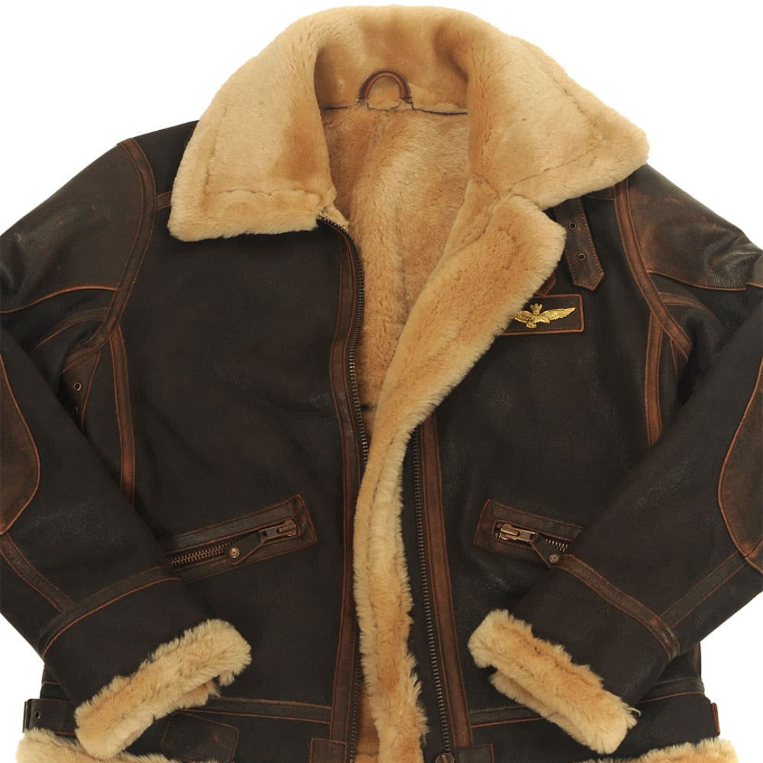 giacca pilota, Enzo, uomo, invernale, elegante, taglio strutturato, comfort