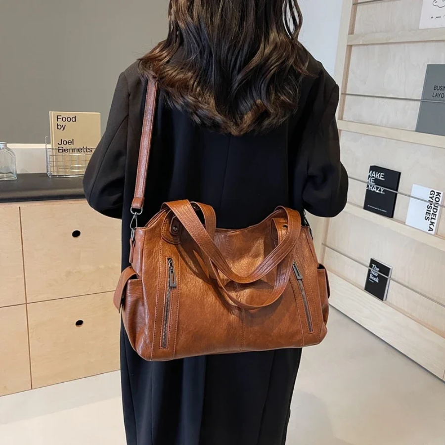 Chiara shoulder bag in subtle autumn tones