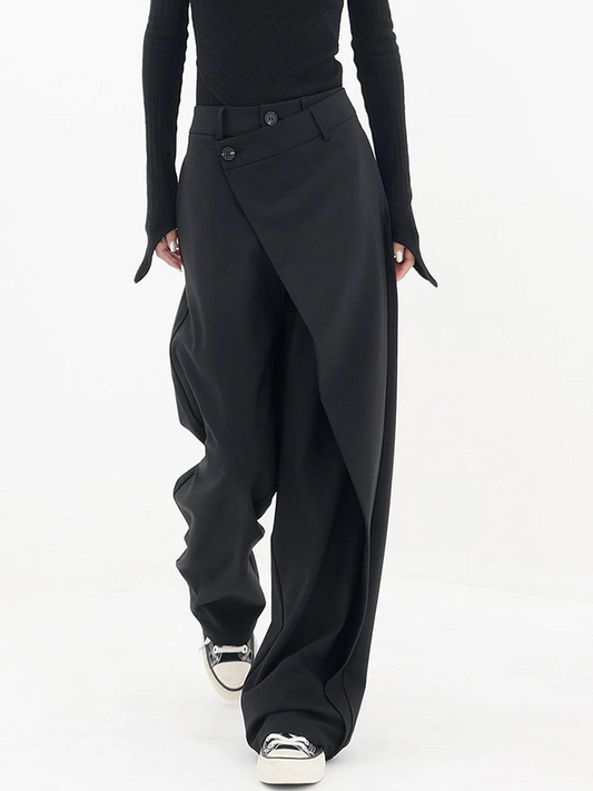 Pantaloni larghi donna Tiziana eleganti