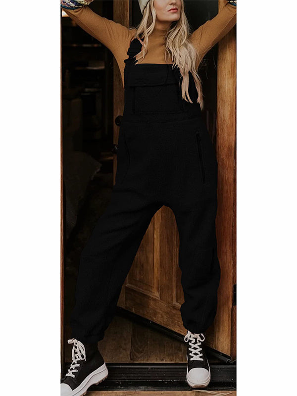 Tuta donna Ornella in stile pile, avvolgente e confortevole, ideale per outfit invernali casual