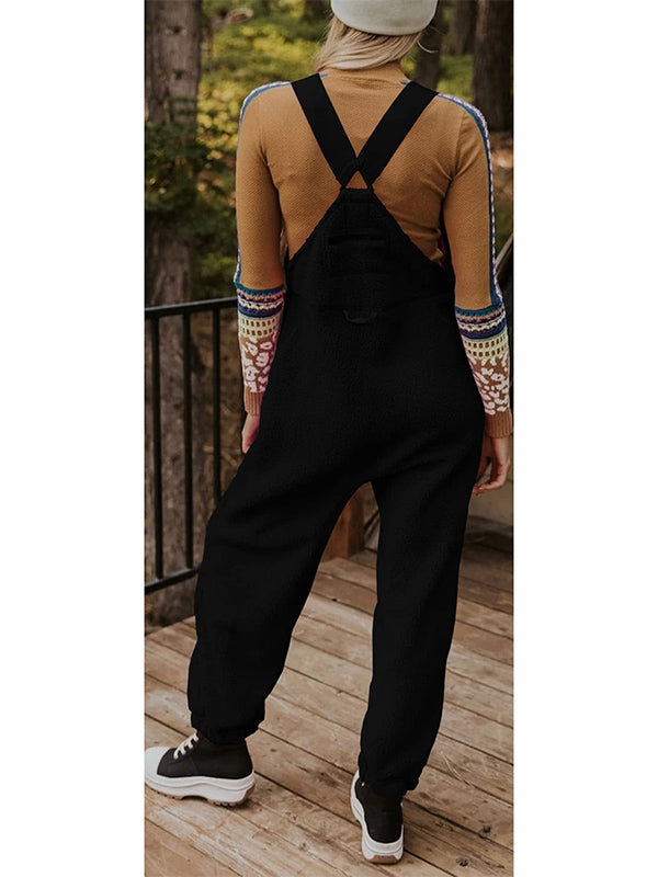 Tuta donna Ornella in stile pile, avvolgente e confortevole, ideale per outfit invernali casual