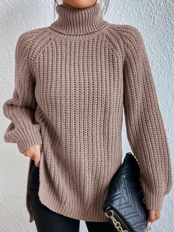 Maglione donna Carmina a collo alto