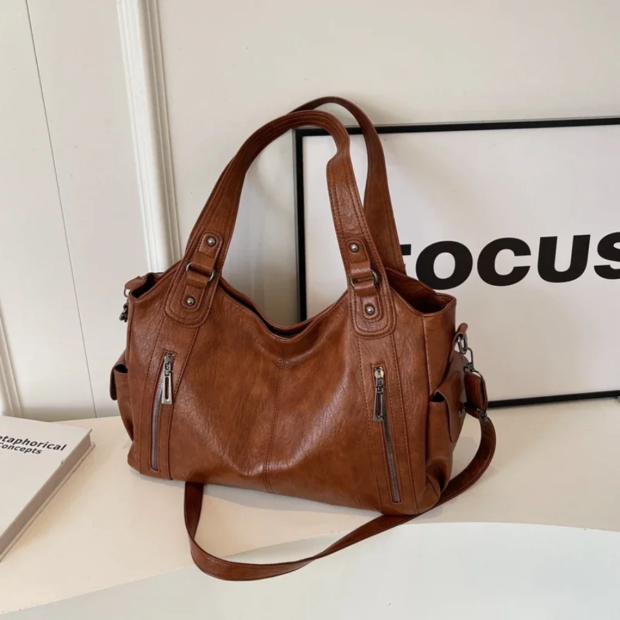 Chiara shoulder bag in subtle autumn tones