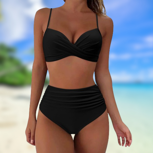 Bikini da donna a vita alta elegante e sicuro