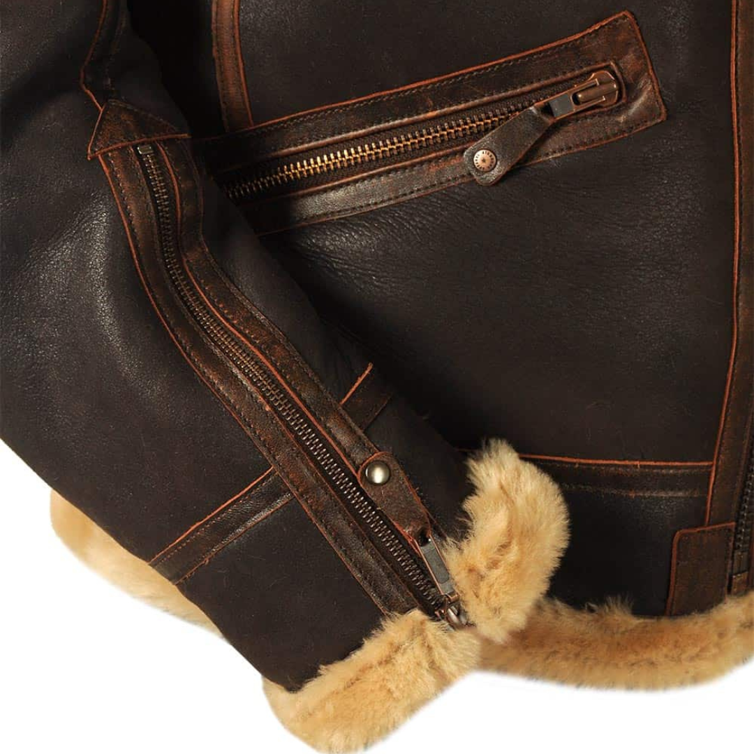 giacca pilota, Enzo, uomo, invernale, elegante, taglio strutturato, comfort