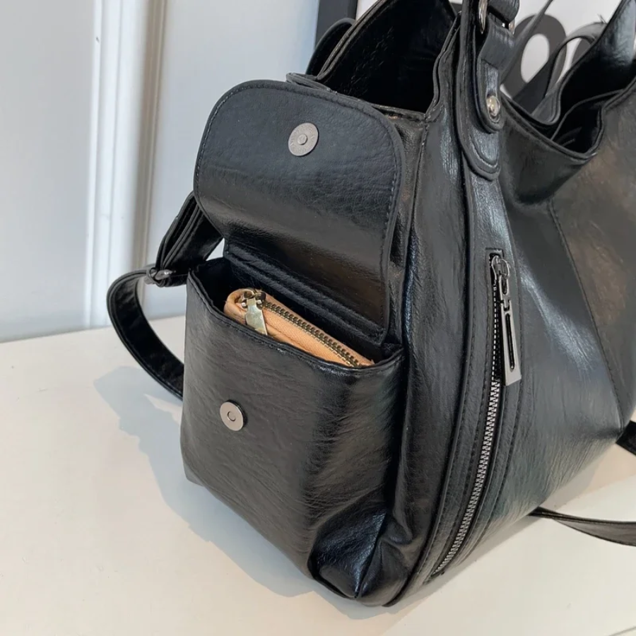Chiara shoulder bag in subtle autumn tones