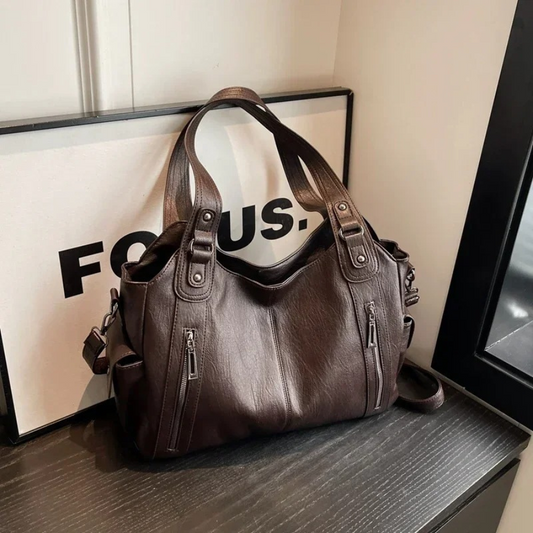 Chiara shoulder bag in subtle autumn tones