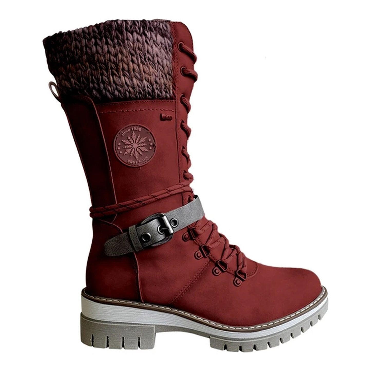Stivaletti donna Bruna con silhouette alta e zip laterale, perfetti per look invernali eleganti e confortevoli