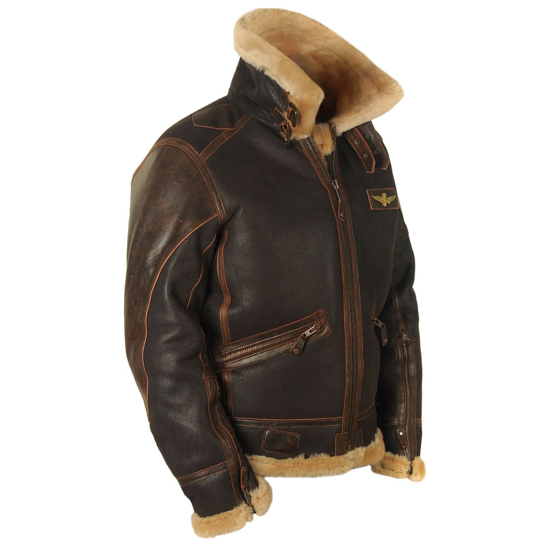 giacca pilota, Enzo, uomo, invernale, elegante, taglio strutturato, comfort