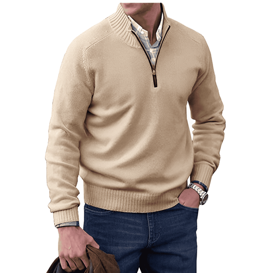 Maglione uomo Cirolo casual in maglia testurizzata, con vestibilità rilassata e look moderno