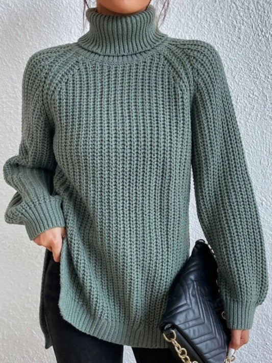 Maglione donna Carmina a collo alto