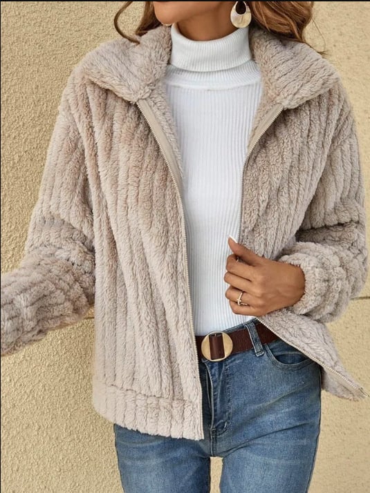 Giacca in pile Fabia donna