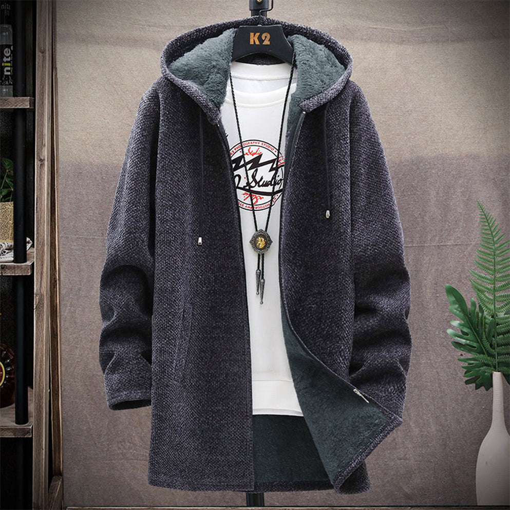 Felpa Emilio da uomo con cappuccio, comoda e moderna per autunno e inverno