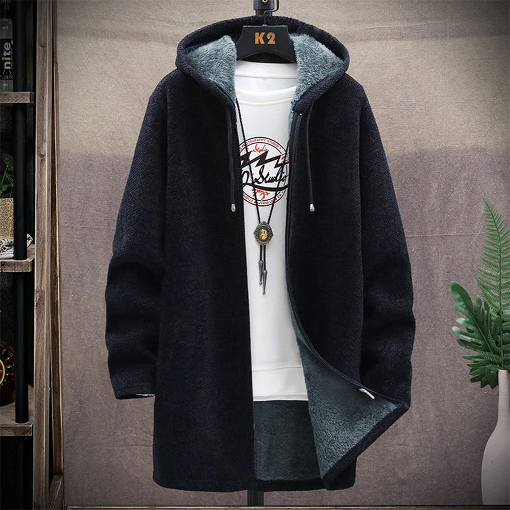Felpa Emilio da uomo con cappuccio, comoda e moderna per autunno e inverno