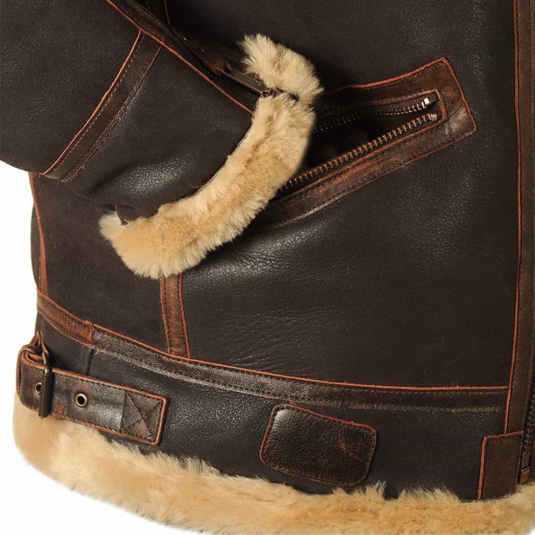 giacca pilota, Enzo, uomo, invernale, elegante, taglio strutturato, comfort