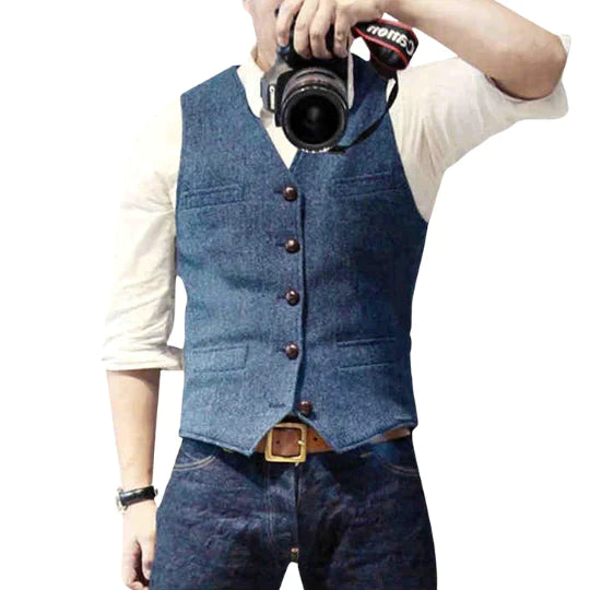 Gilet Uomo Emanuele elegante e sartoriale