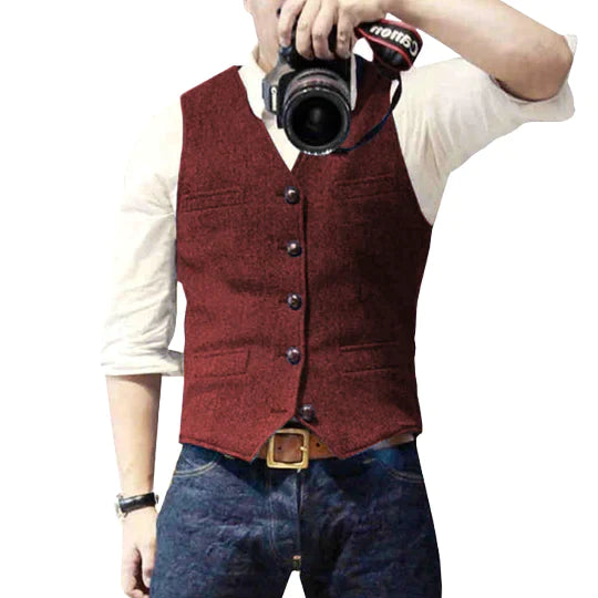 Gilet Uomo Emanuele elegante e sartoriale