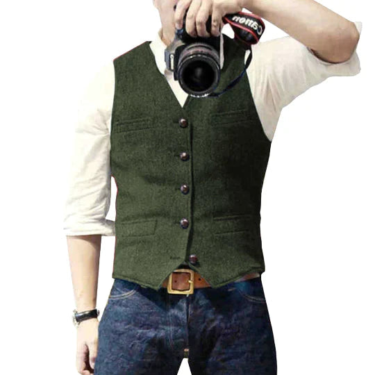 Gilet Uomo Emanuele elegante e sartoriale
