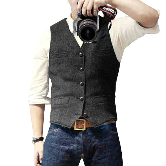 Gilet Uomo Emanuele elegante e sartoriale