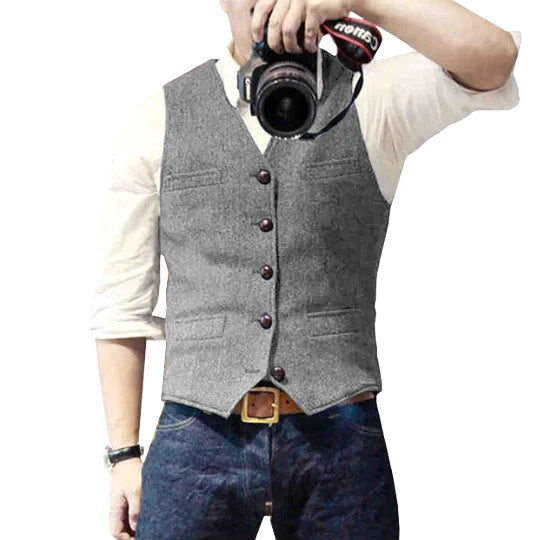 Gilet Uomo Emanuele elegante e sartoriale