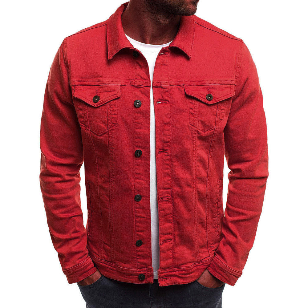 Giacca denim uomo Santino leggera