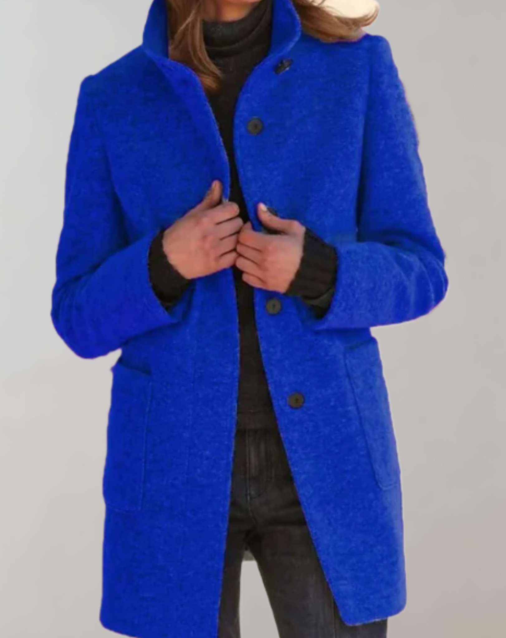 Cappotto midi in lana da uomo Francesco, elegante e versatile