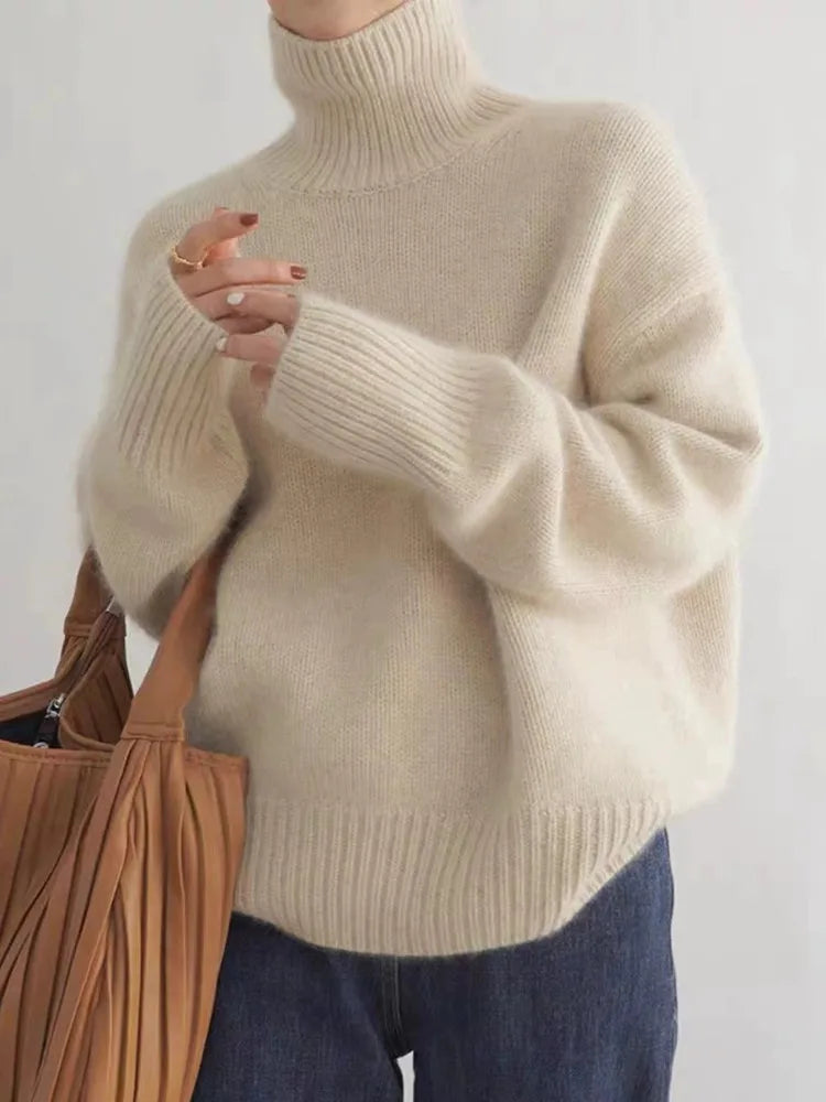 Dolcevita da donna in cashmere morbido ed elegante