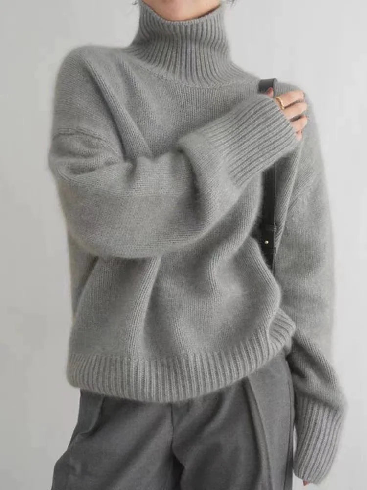 Dolcevita da donna in cashmere morbido ed elegante
