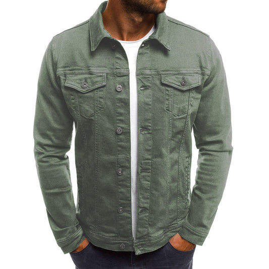 Giacca denim uomo Santino leggera