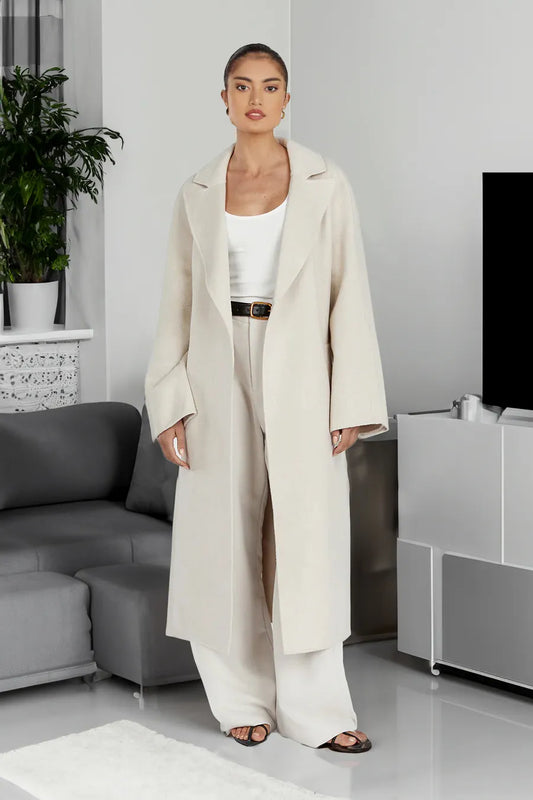 Cappotto in lana da donna dal design elegante