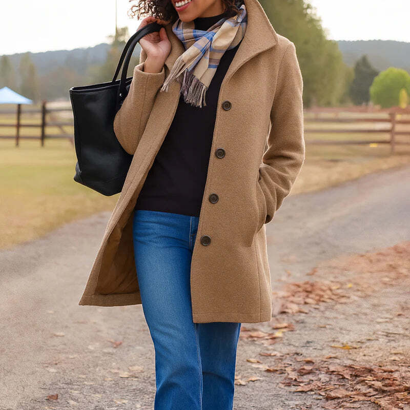 Elenia | Cappotto Autunnale per Donna