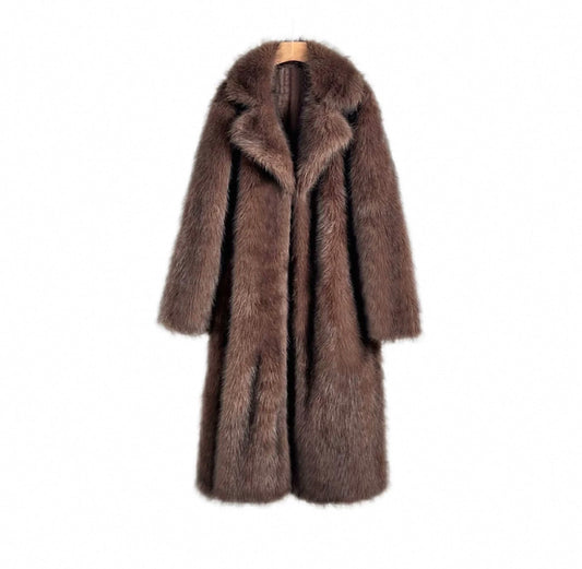 Cappotto donna Alessia in eco pelliccia