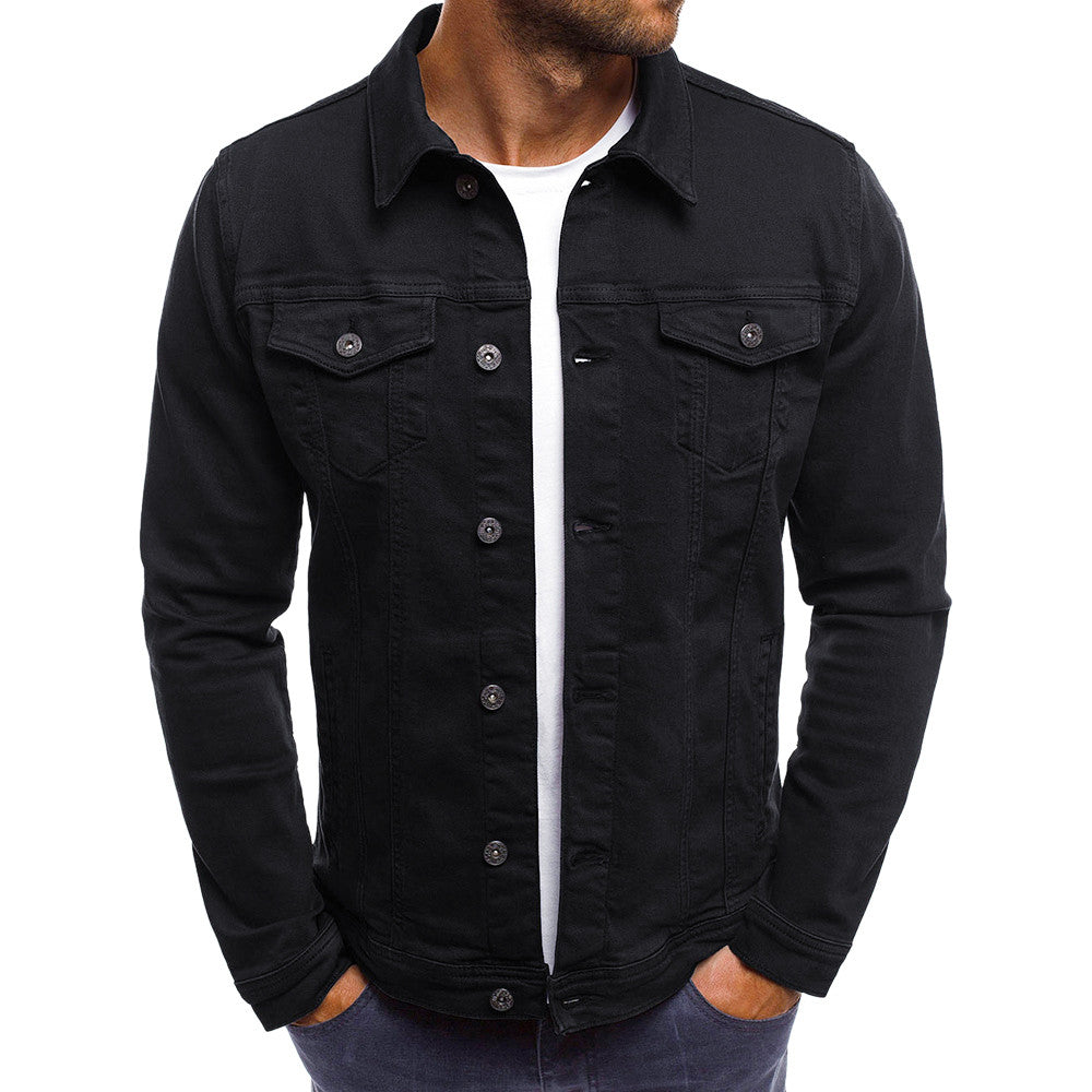 Giacca denim uomo Santino leggera
