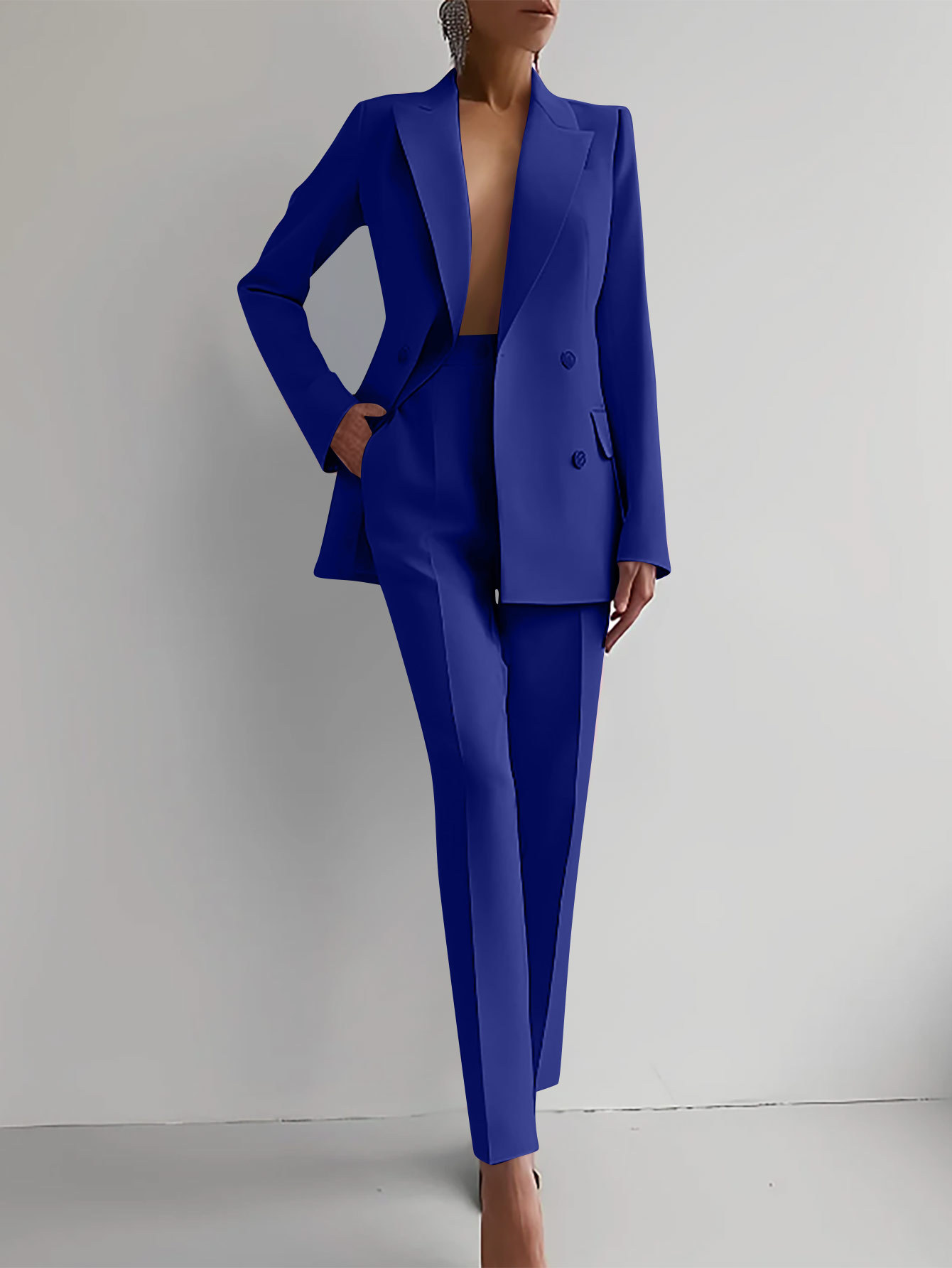 Completo elegante da donna a due pezzi