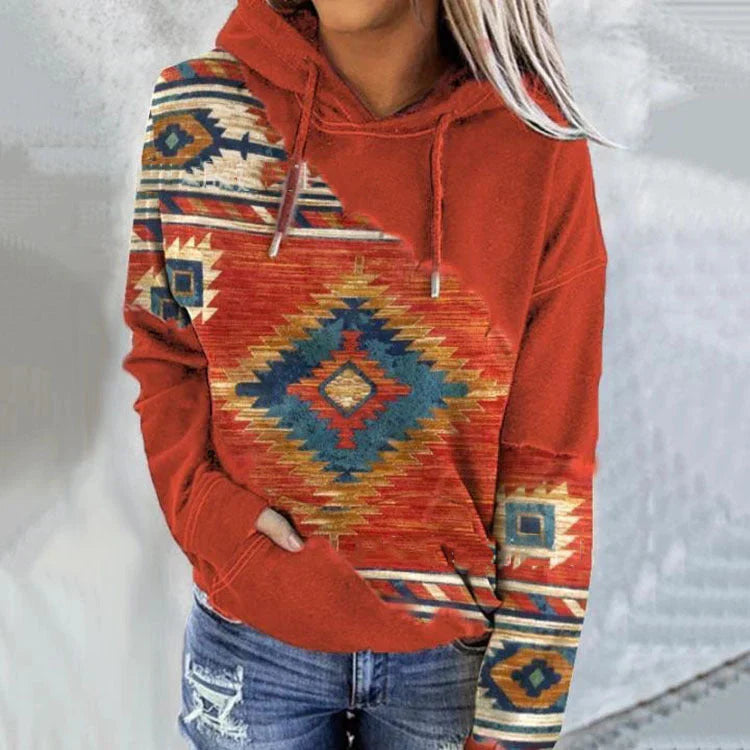 Felpa casual con cappuccio Giuliana da donna