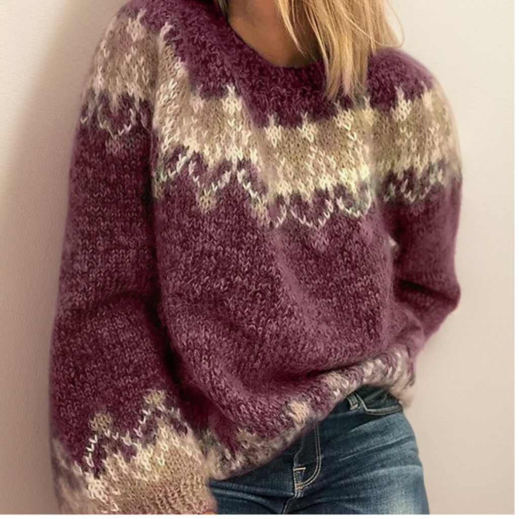 Maglione overTaglia donna Maela morbido e comodo