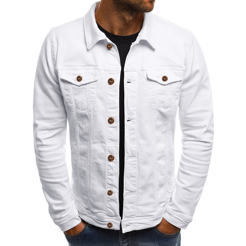 Giacca denim uomo Santino leggera